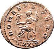 reverse of Maximian RIC V 241