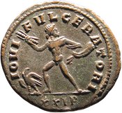 reverse of Maximian RIC V 167