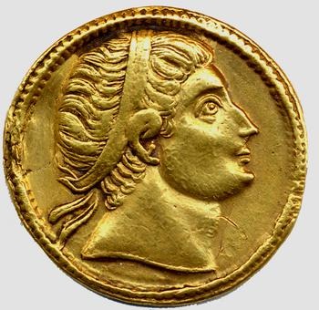 obverse of Constantine I RIC VII 192