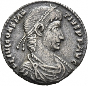 obverse of Constans RIC VIII 59