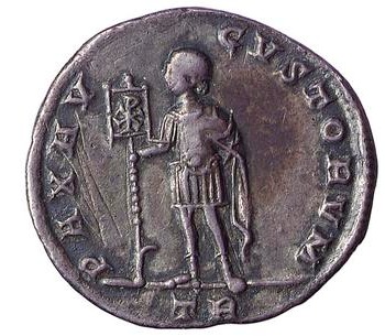 reverse of Constans RIC VIII 161