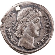 obverse of Constantius II RIC VIII 105