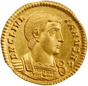 obverse of Constantius II RIC VIII 295
