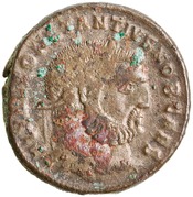 obverse of Diocletian RIC VI 20A