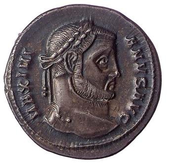 obverse of Diocletian RIC VI 1B
