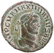 obverse of Maximian RIC VI 78B