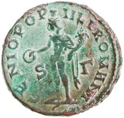 reverse of Maximian RIC VI 78B
