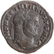 obverse of Maximian RIC VI 23B