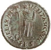 reverse of Maximian RIC VI 19B