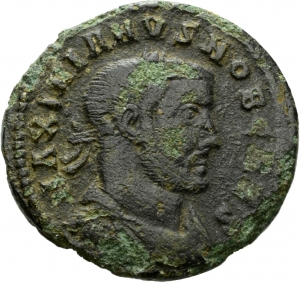 obverse of Maximian RIC VI 57B