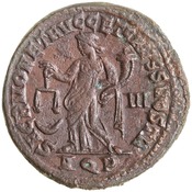 reverse of Maximian RIC VI 39A
