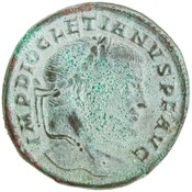 obverse of Maximian RIC VI 35A