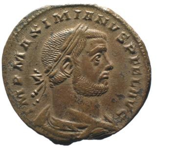 obverse of Maximian RIC VI 460