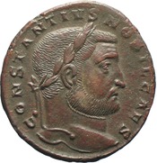 obverse of Maximian RIC VI 343A