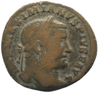obverse of Maximian RIC VI 270B