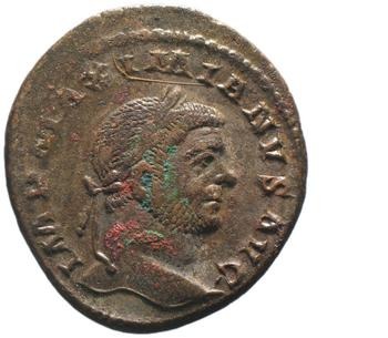 obverse of Maximian RIC VI 154B