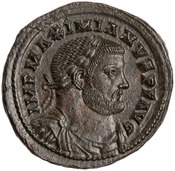 obverse of Maximian RIC VI 25