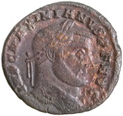 obverse of Constantius I RIC VI 120B