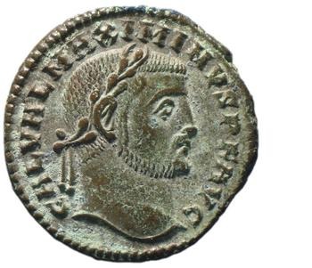 obverse of Galerius RIC VI 63