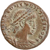 obverse of Constantine I RIC VII 67