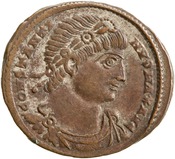 obverse of Constantine I RIC VII 50