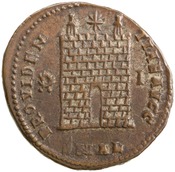 reverse of Constantine I RIC VII 50