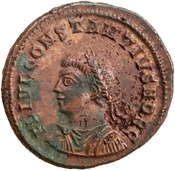 obverse of Constantine I RIC VII 37