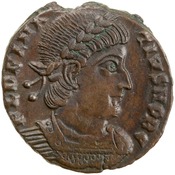 obverse of Constantine I RIC VII 112