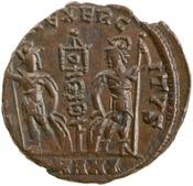 reverse of Constantine I RIC VII 112