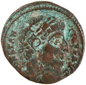 obverse of Constantine I RIC VII 78