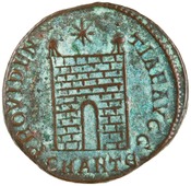 reverse of Constantine I RIC VII 78