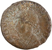 obverse of Constantine I RIC VII 74