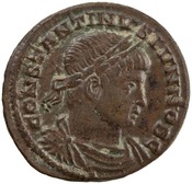 obverse of Constantine I RIC VII 20