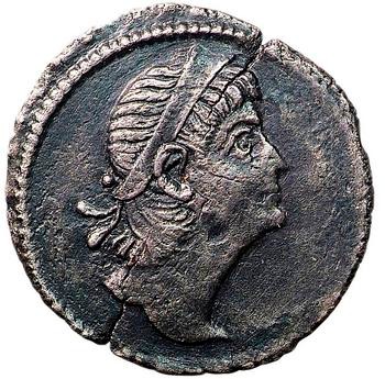 obverse of Constantine I RIC VII 147