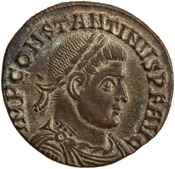 obverse of Constantine I RIC VII 4