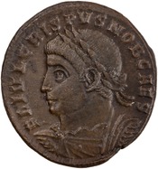 obverse of Constantine I RIC VII 288