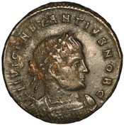 obverse of Constantine I RIC VII 348