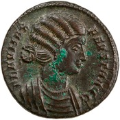 obverse of Constantine I RIC VII 466