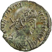 obverse of Constantine II RIC VIII 105