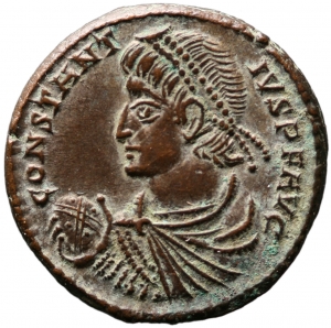 obverse of Constans RIC VIII 104