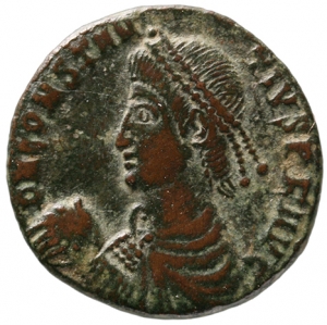 obverse of Constans RIC VIII 108