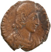 obverse of Constantius II RIC VIII 156