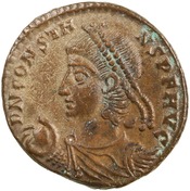 obverse of Constantius II RIC VIII 79