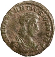 obverse of Constantius II RIC VIII 351
