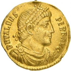 obverse of Valens RIC IX 2D.XVIII