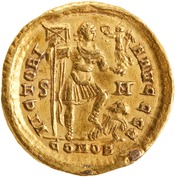 reverse of Theodosius I RIC IX 15B