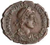 obverse of Theodosius I RIC IX 34
