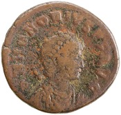 obverse of Theodosius I RIC IX 88C