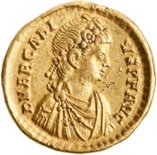 obverse of Theodosius I RIC IX 70C