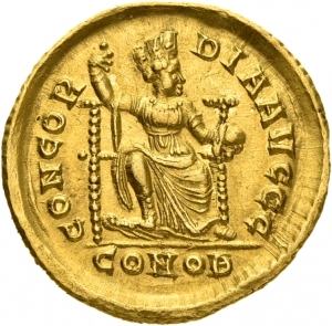 reverse of Theodosius I RIC IX 43B